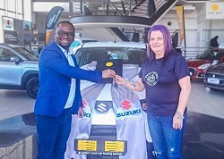 Cash buyers collect vehicles atrhe dealership