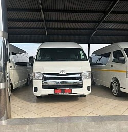 2017 Toyota Quantum GL 2.8 14seater. Cash price:R195,000. Rent2own Deposit:R49,990. Monthly:R4100pm