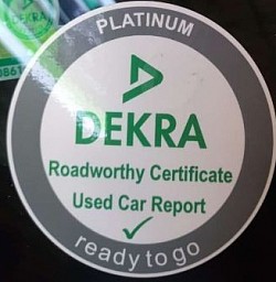 Be sure to ask for the DEKRA Reports!